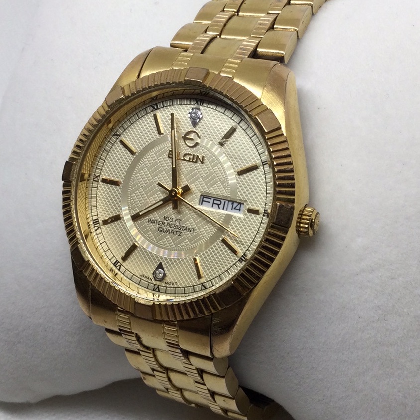 Gold-Plated Elgin Vintage Watch
